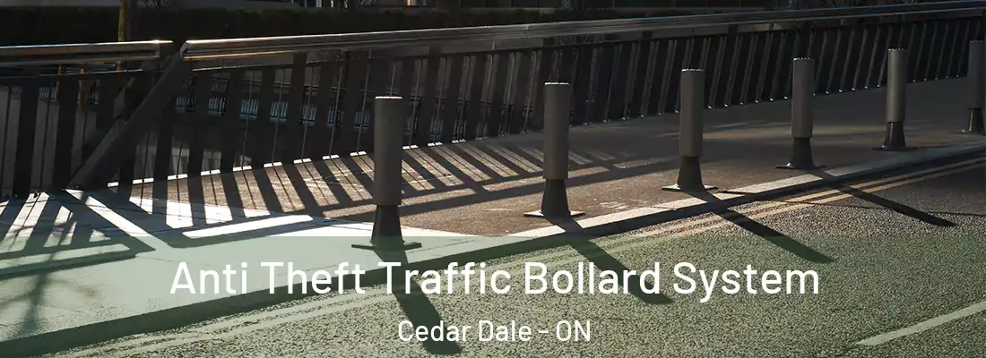  Anti Theft Traffic Bollard System Cedar Dale - ON