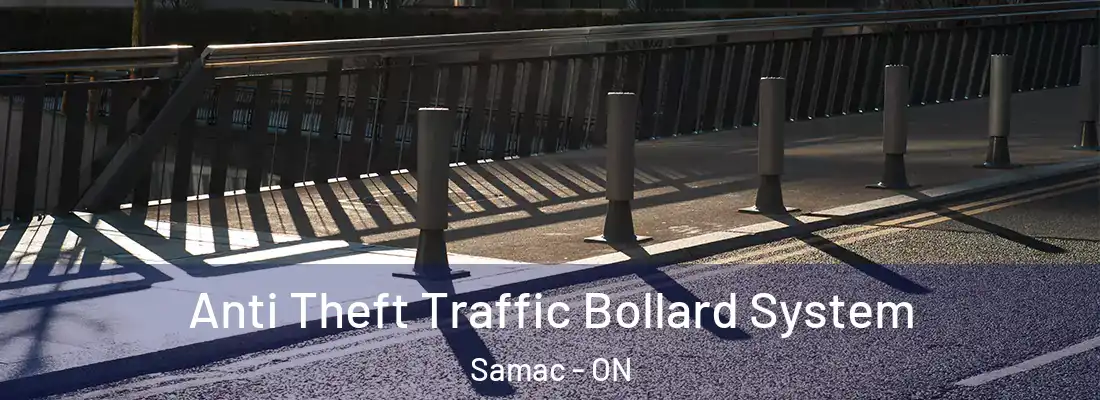  Anti Theft Traffic Bollard System Samac - ON