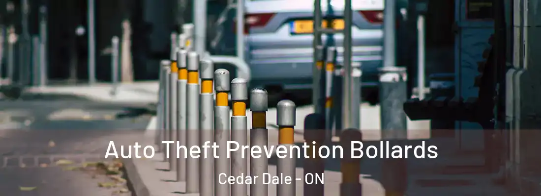  Auto Theft Prevention Bollards Cedar Dale - ON