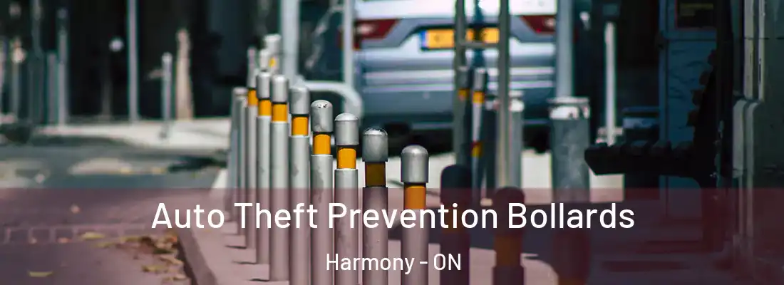  Auto Theft Prevention Bollards Harmony - ON