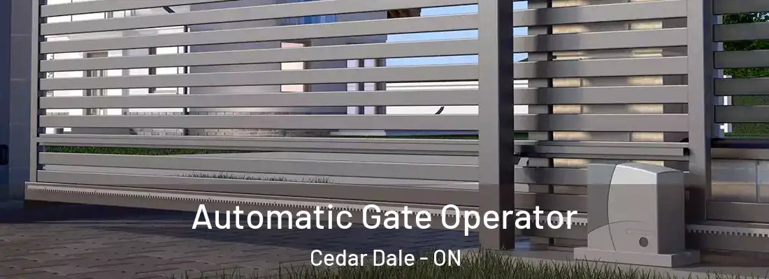  Automatic Gate Operator Cedar Dale - ON