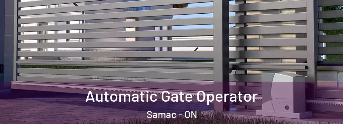  Automatic Gate Operator Samac - ON