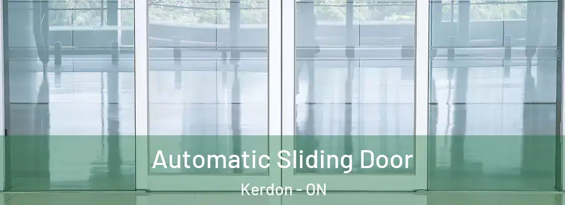  Automatic Sliding Door Kerdon - ON