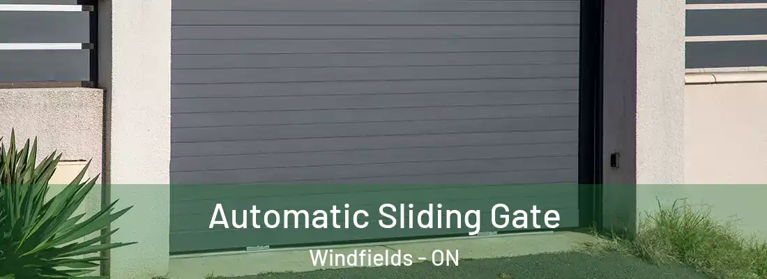  Automatic Sliding Gate Windfields - ON