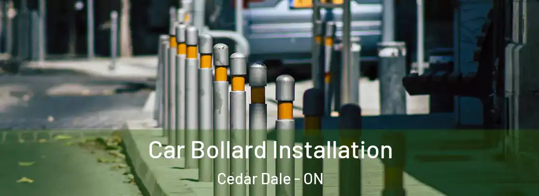  Car Bollard Installation Cedar Dale - ON