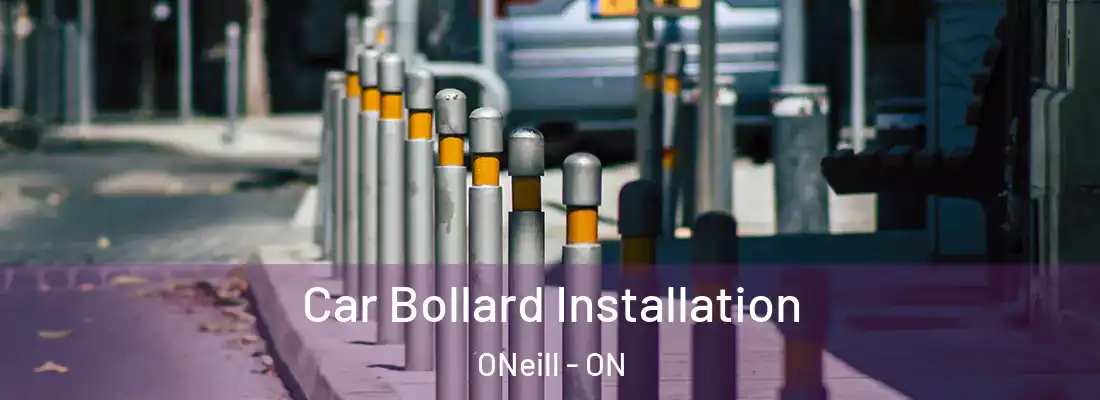  Car Bollard Installation ONeill - ON