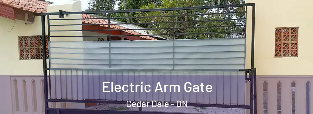  Electric Arm Gate Cedar Dale - ON