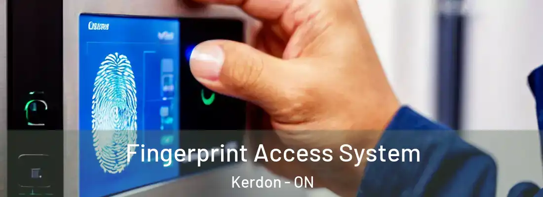  Fingerprint Access System Kerdon - ON