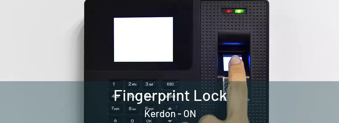  Fingerprint Lock Kerdon - ON