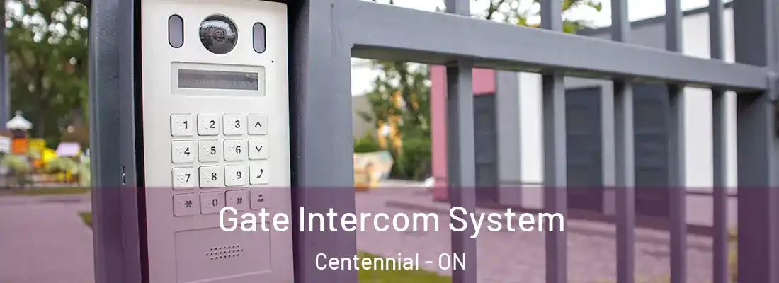  Gate Intercom System Centennial - ON