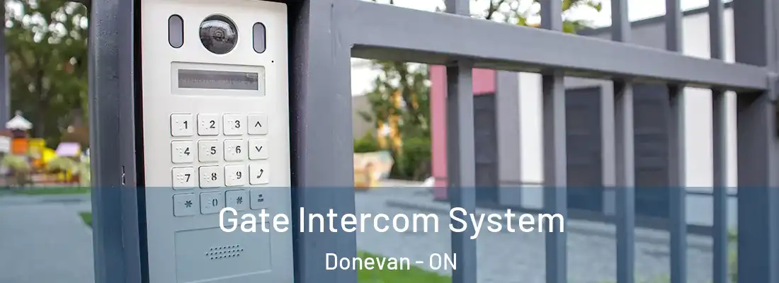  Gate Intercom System Donevan - ON