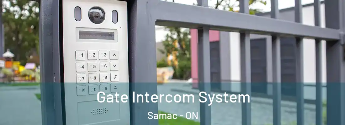  Gate Intercom System Samac - ON