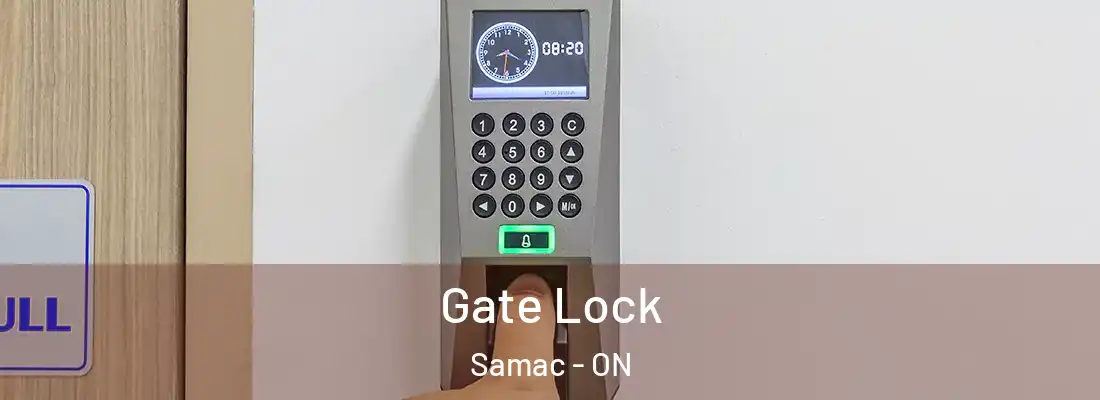  Gate Lock Samac - ON