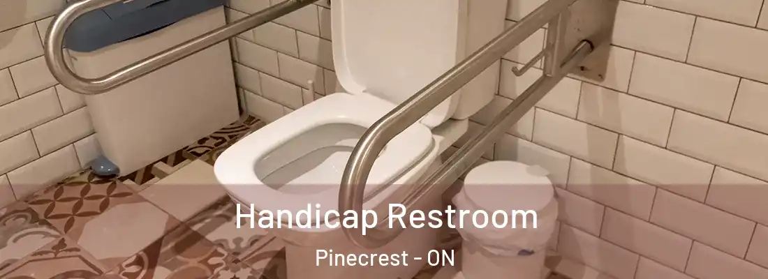  Handicap Restroom Pinecrest - ON
