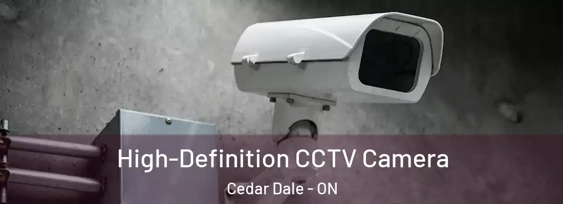  High-Definition CCTV Camera Cedar Dale - ON