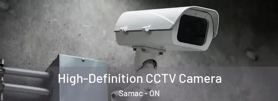  High-Definition CCTV Camera Samac - ON