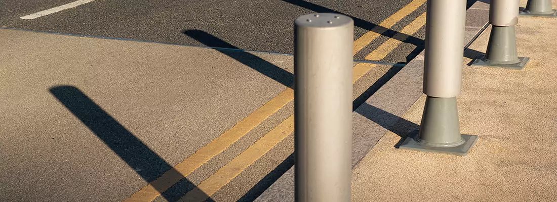 Custom Retractable Barrier Column Installations in Oshawa, ON