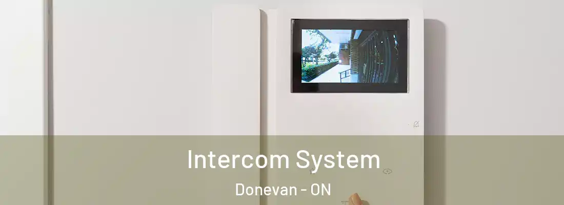  Intercom System Donevan - ON