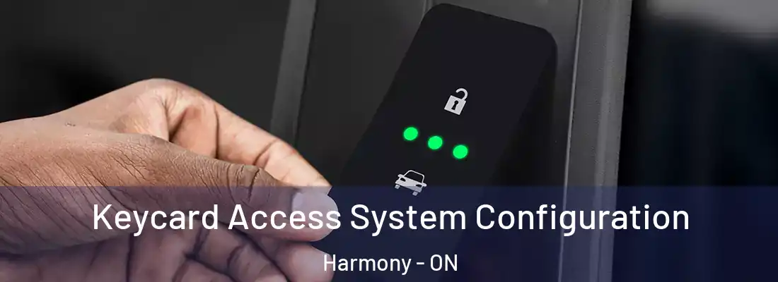  Keycard Access System Configuration Harmony - ON