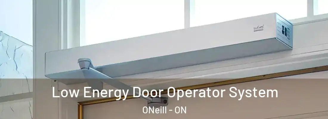  Low Energy Door Operator System ONeill - ON