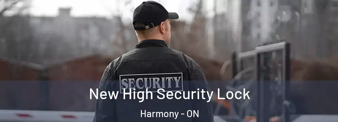  New High Security Lock Harmony - ON