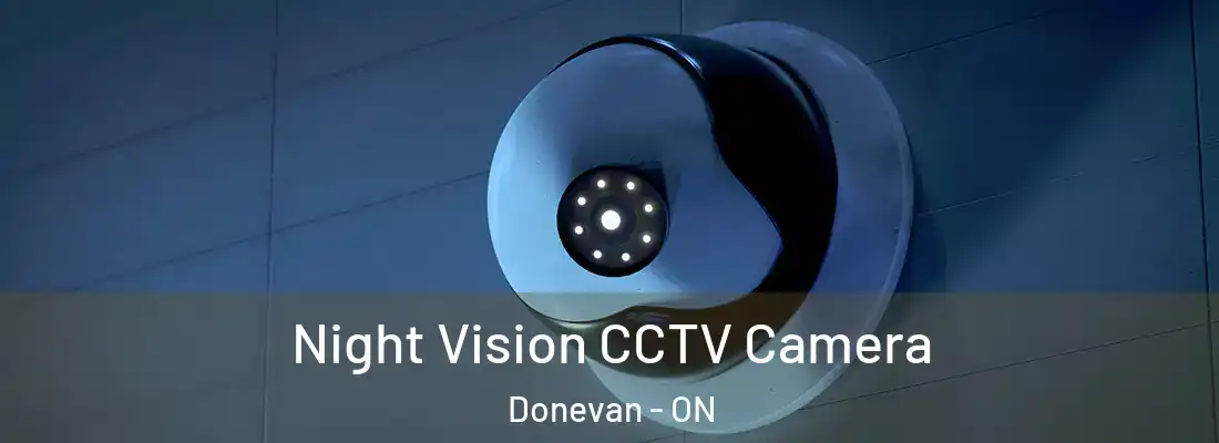  Night Vision CCTV Camera Donevan - ON