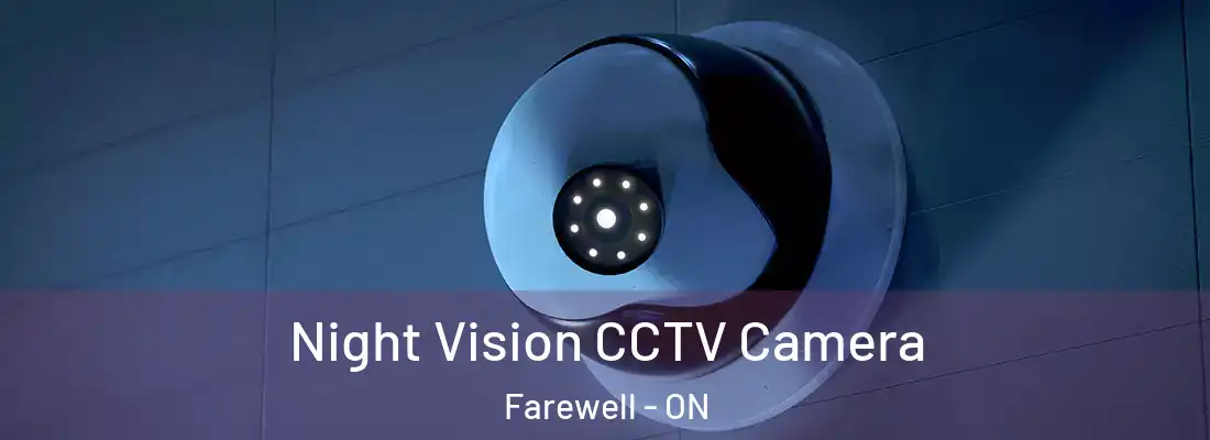  Night Vision CCTV Camera Farewell - ON