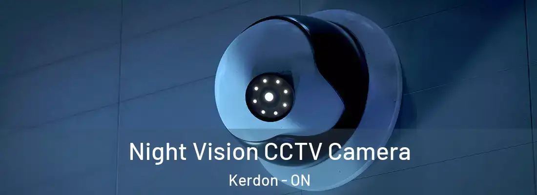  Night Vision CCTV Camera Kerdon - ON