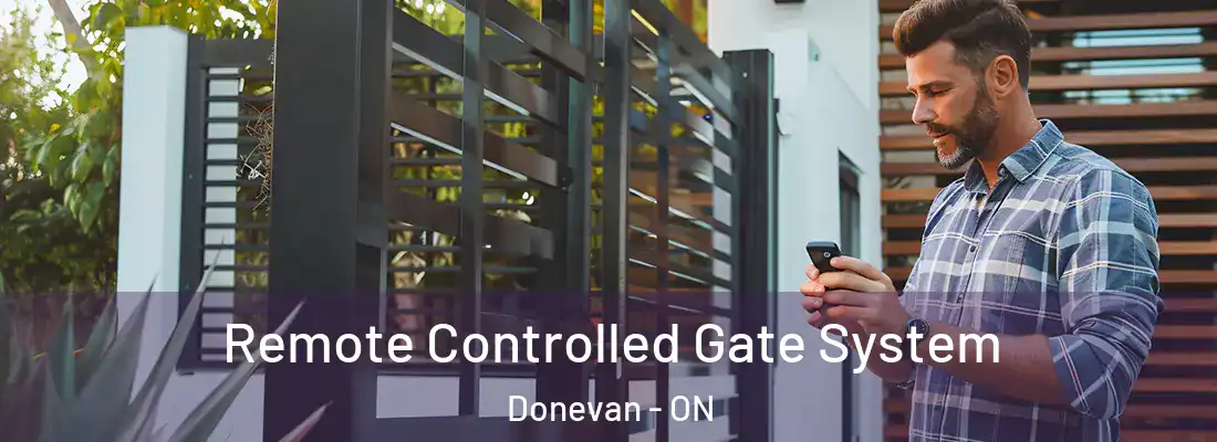  Remote Controlled Gate System Donevan - ON
