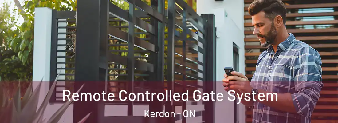  Remote Controlled Gate System Kerdon - ON
