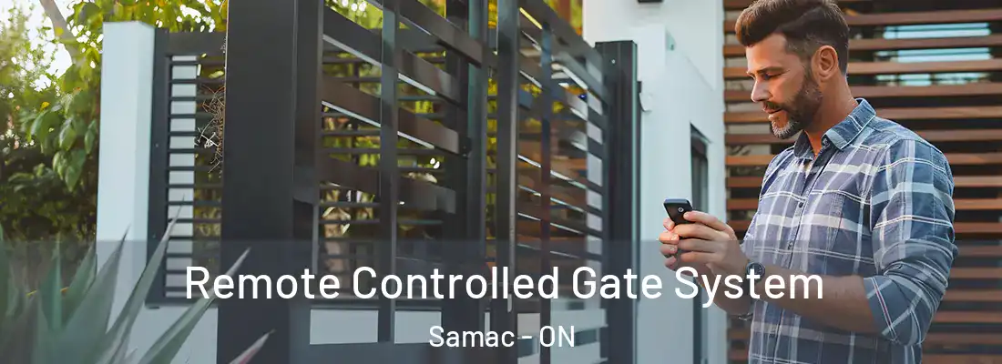  Remote Controlled Gate System Samac - ON