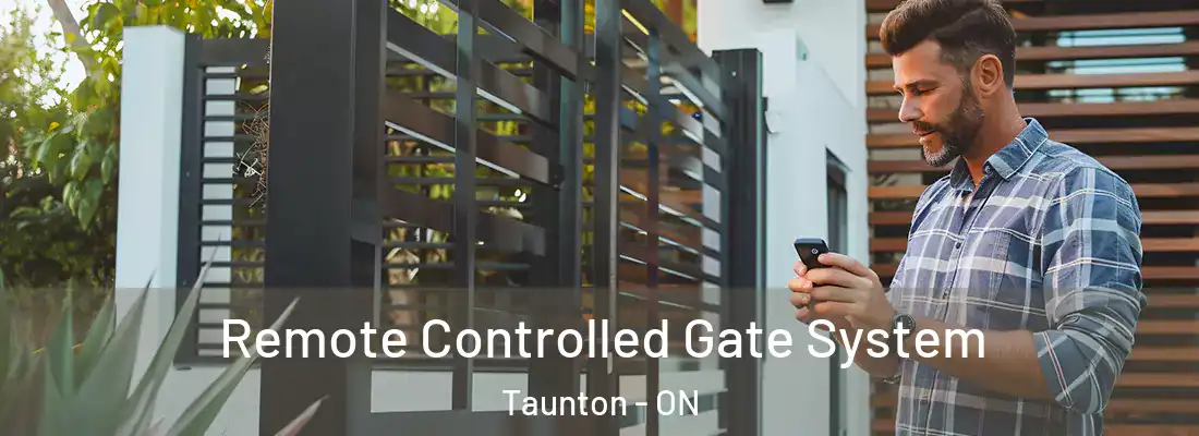  Remote Controlled Gate System Taunton - ON