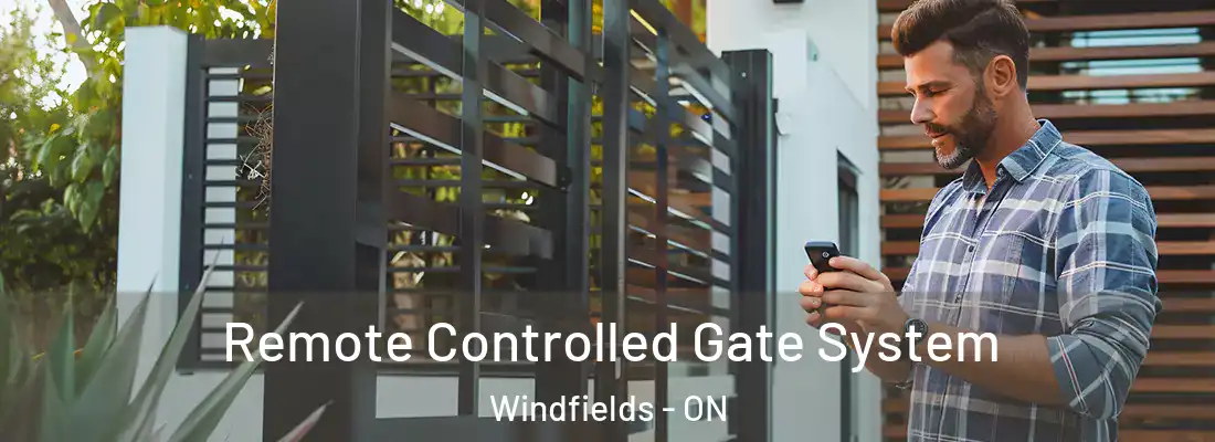  Remote Controlled Gate System Windfields - ON
