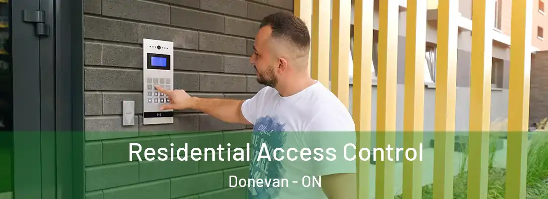  Residential Access Control Donevan - ON