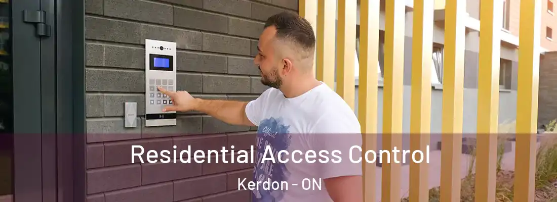 Residential Access Control Kerdon - ON