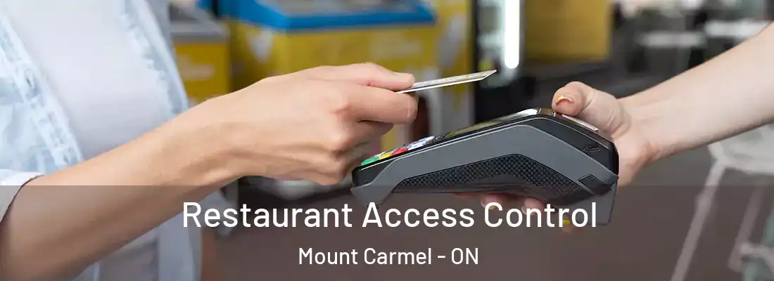  Restaurant Access Control Mount Carmel - ON