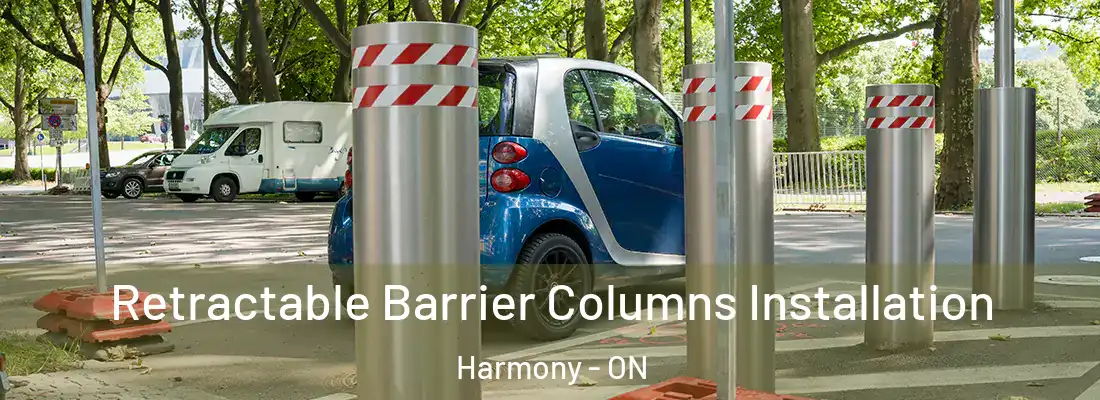  Retractable Barrier Columns Installation Harmony - ON