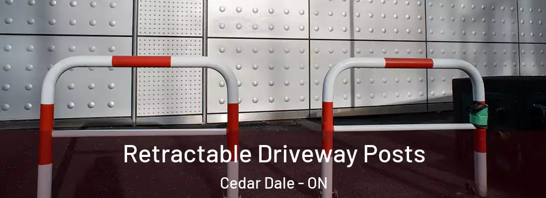  Retractable Driveway Posts Cedar Dale - ON
