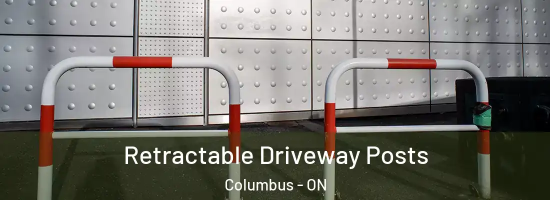  Retractable Driveway Posts Columbus - ON