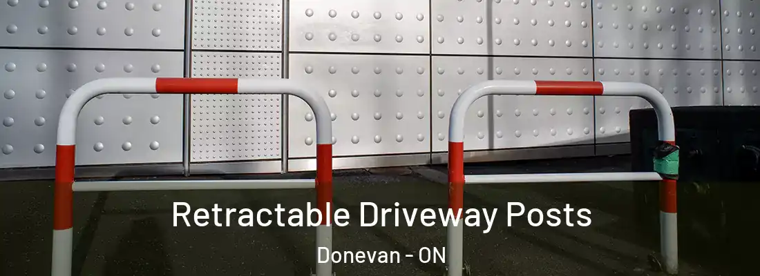  Retractable Driveway Posts Donevan - ON