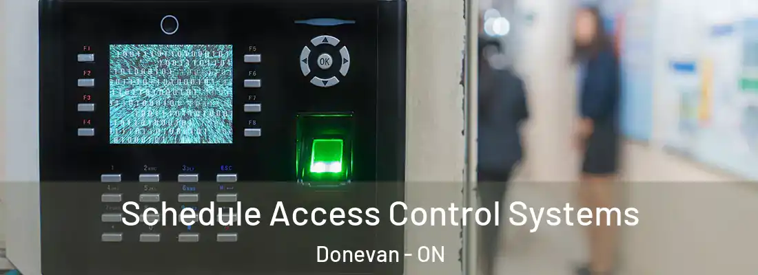  Schedule Access Control Systems Donevan - ON