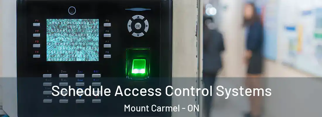  Schedule Access Control Systems Mount Carmel - ON