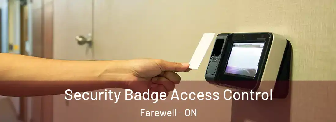  Security Badge Access Control Farewell - ON
