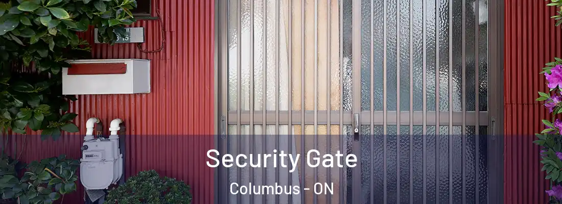 Security Gate Columbus - ON