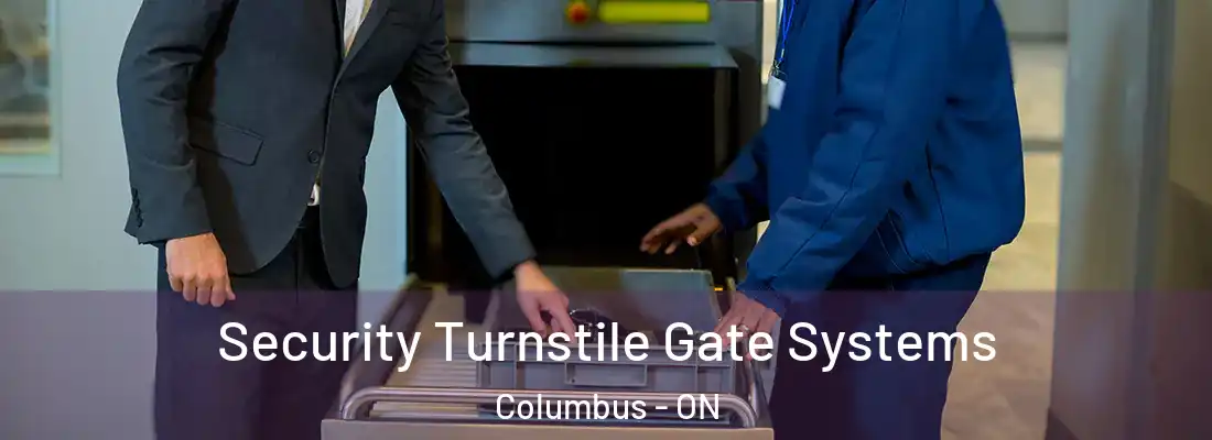  Security Turnstile Gate Systems Columbus - ON