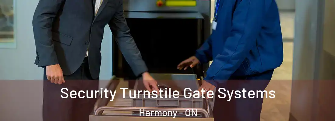  Security Turnstile Gate Systems Harmony - ON