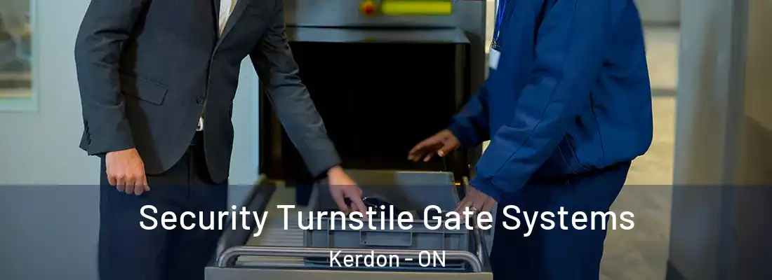  Security Turnstile Gate Systems Kerdon - ON