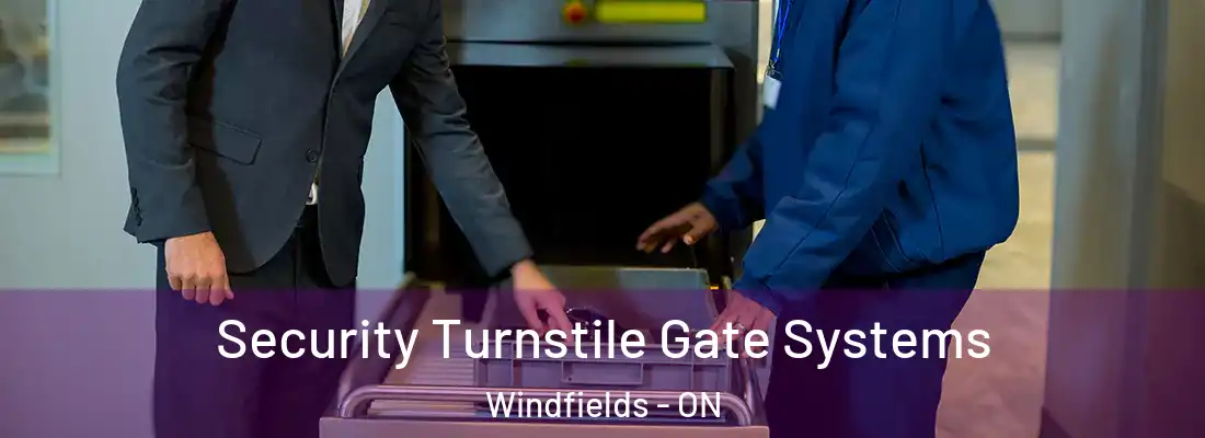  Security Turnstile Gate Systems Windfields - ON