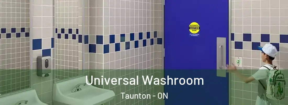  Universal Washroom Taunton - ON