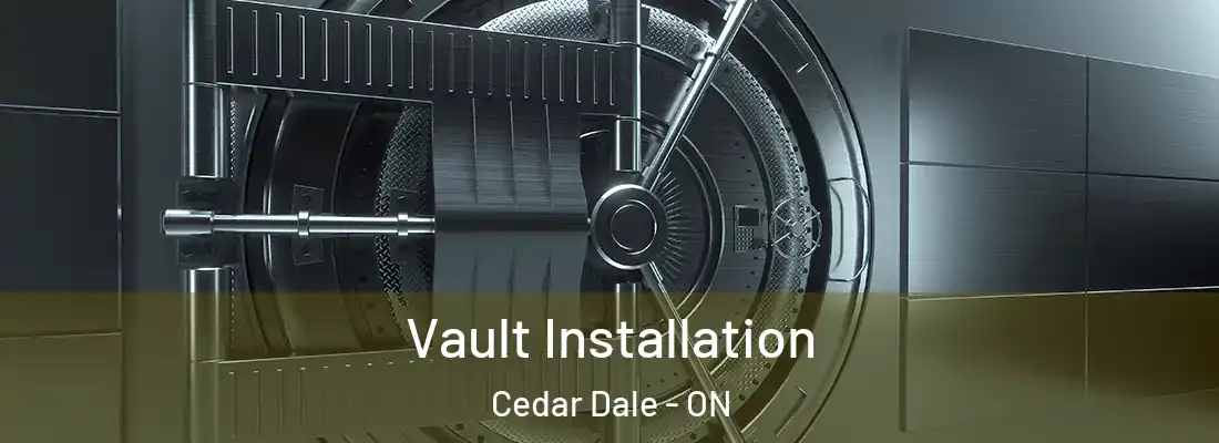  Vault Installation Cedar Dale - ON